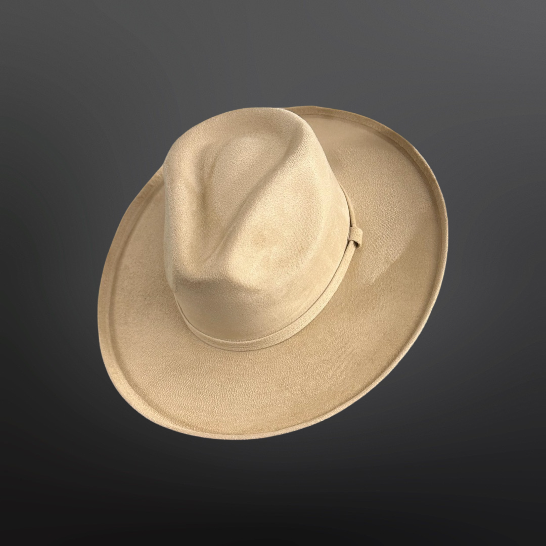 Nati Natash - Wholesale Fedora - Uniseks - Rolled Up Rancher hoed van vegan suede24