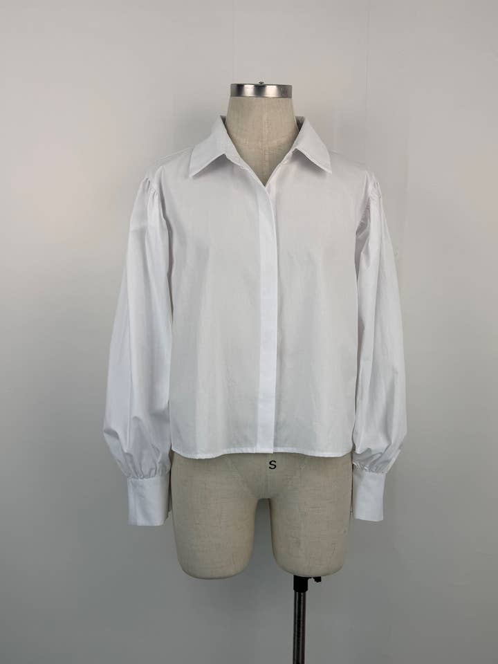 Camicia a tinta unita (05-3644) per la vendita all'ingrosso da parte di aikha