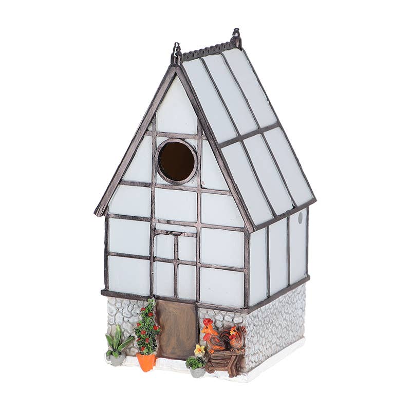 Esschert Design USA - Wholesale Bird House - Greenhouse Birdhouse, Resin1