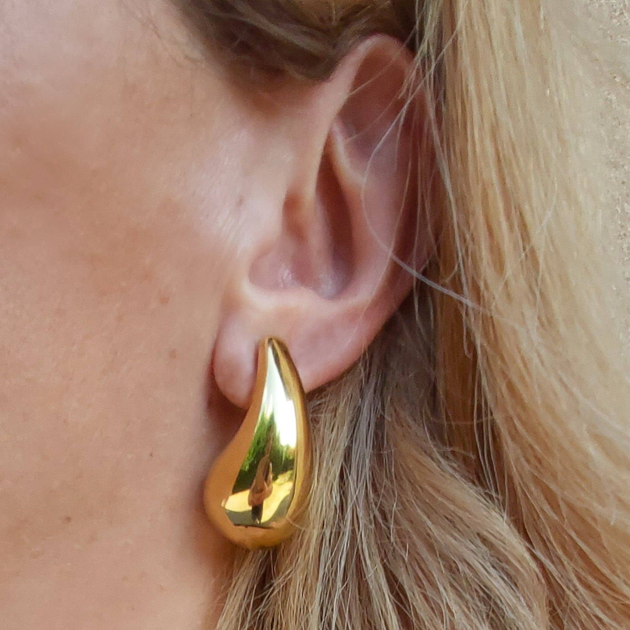 Daemon srls – Engroshandel Hængeøreringe og creoløreringe – DROP 4 størrelser - rustfrit stål ~ par tunge dråbeøreringe11