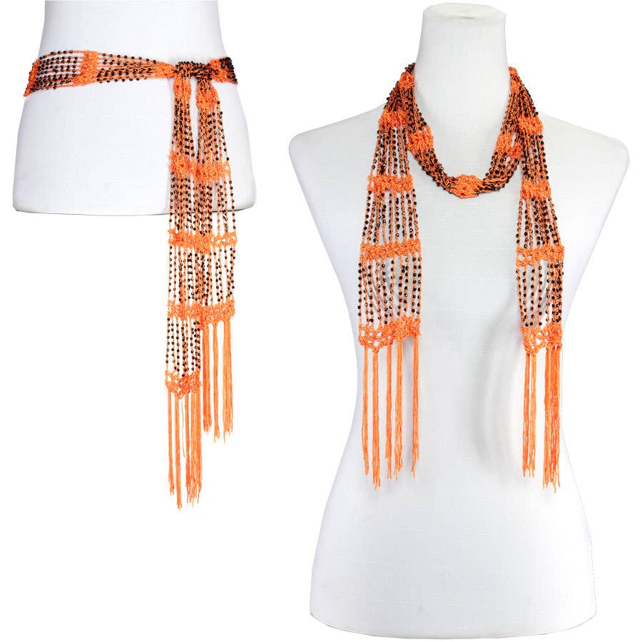 The Magic Scarf Company - Wholesale Scarf - Women's - 1755 - Shanghai Beaded Scarves/Sash82