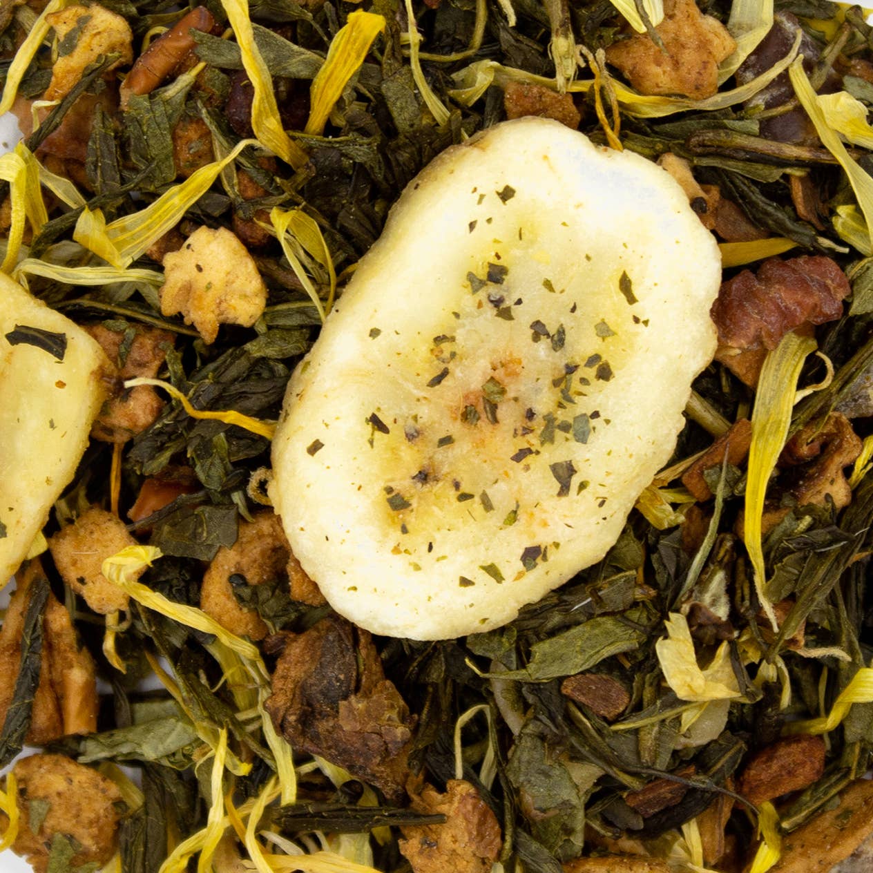 MysteryTea® - Wholesale Loose Tea - Bananapple - Bulk 60g (Green Tea Cream Apple Banana)1