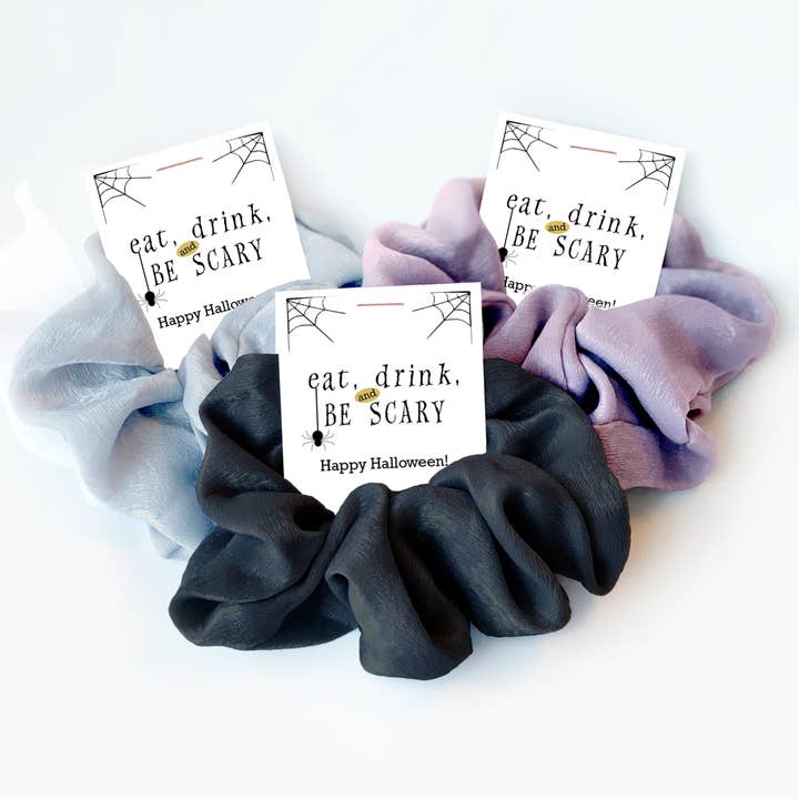 Halloween Hair Scrunchie Party Favor for wholesale by PlumPolkaDot