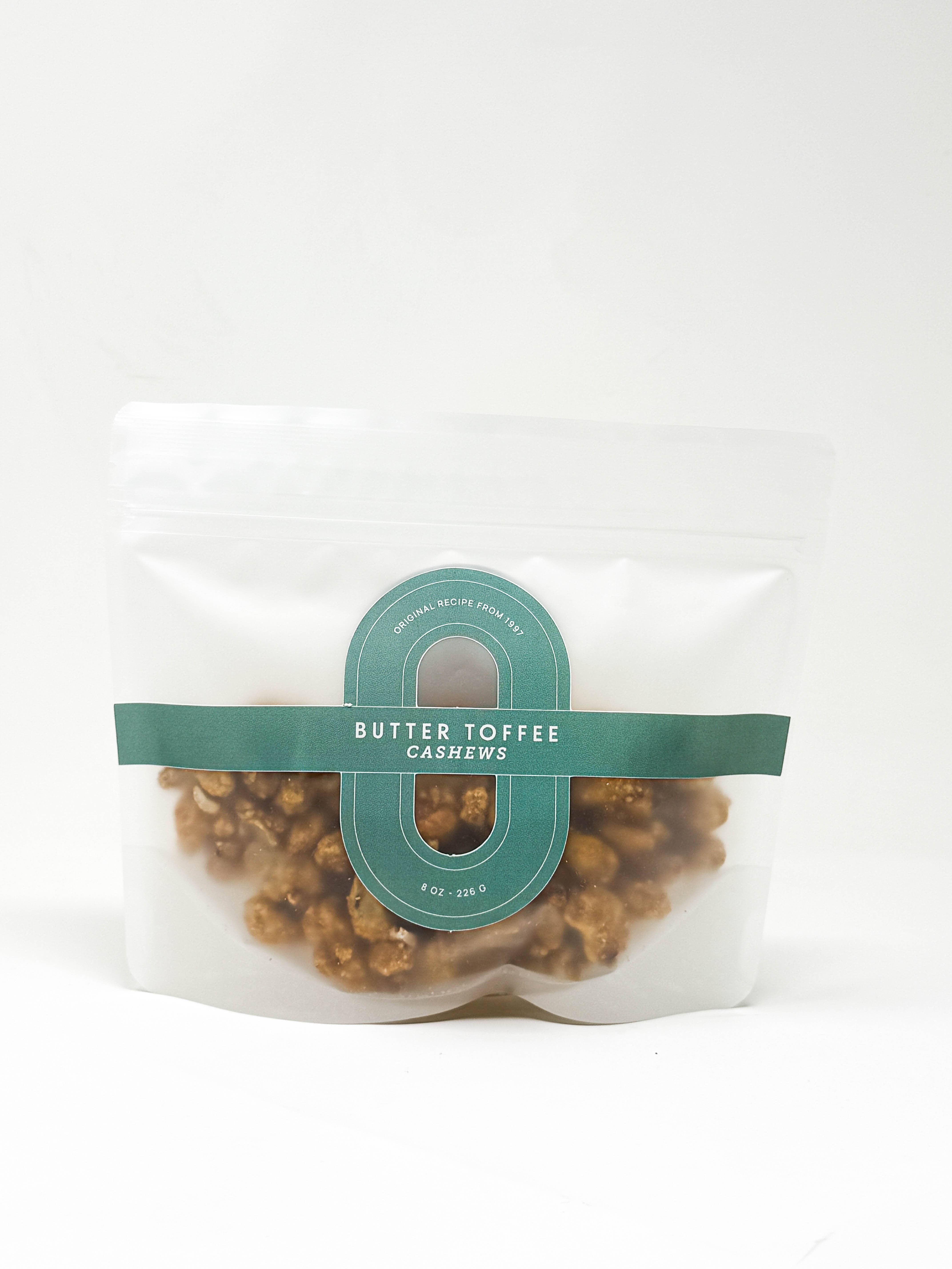 Sir Walter Candy Co. - Wholesale Nuts - Handmade Crunchy Butter Toffee Cashews1