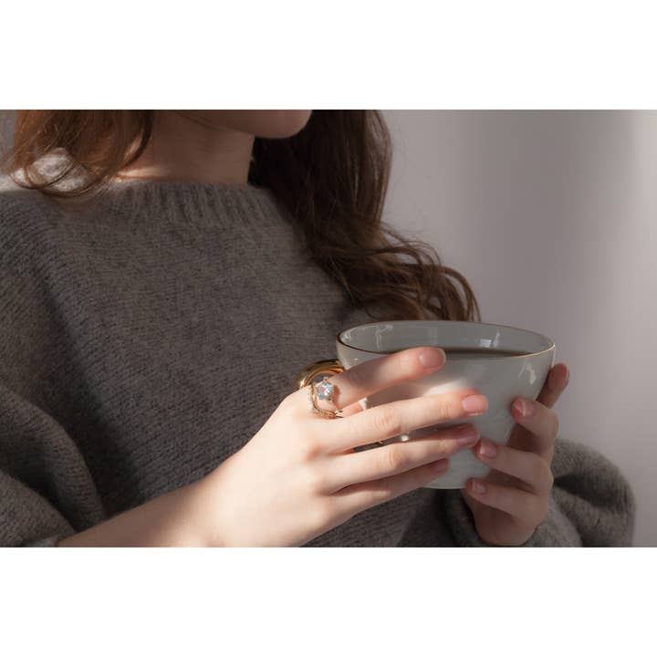 Heilo Jewelry - Wholesale Multi-Stone Ring - Blue Topaz Fantasy Ring2