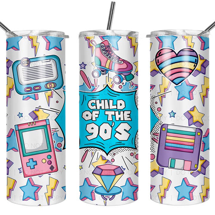 Barn fra 90"erne 20 Oz Tumbler for engroshandel hos Perfectly Diverse Trendz, LLC