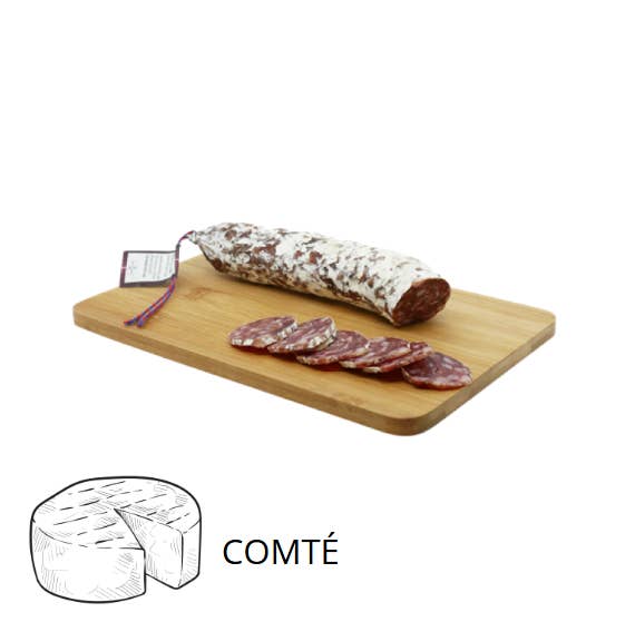 La cerise sur l'apéro – Großhandel Wurst – Wurst aus der Auvergne mit Comté