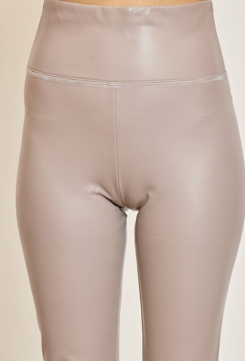 Orice - Wholesale Fashion Leggings - Women's - Slim faux leather leggings - Orice27