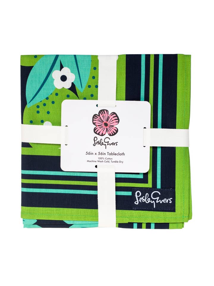 TABLECLOTH Limes for wholesale by Lesley Evers