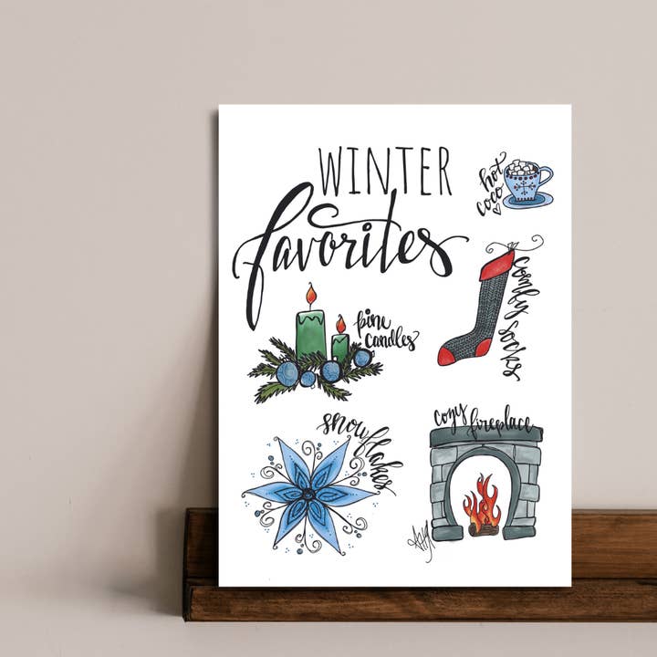Imprimer | Favoris d'hiver | Hiver | Saisonnier pour la vente par In Anya’s Studio