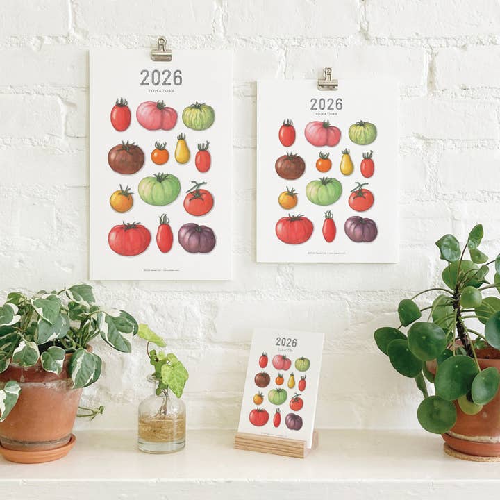 2026 Calendars: Tomatoes for wholesale by Yeesan Loh