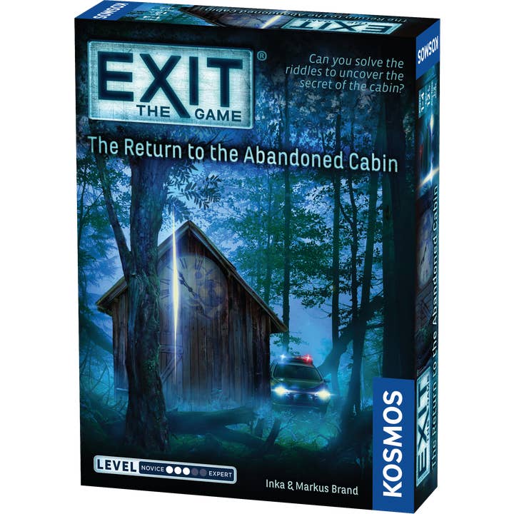 EXIT: Return to the Abandoned Cabin - Escape Room Board Game for wholesale by Thames & Kosmos UK LP