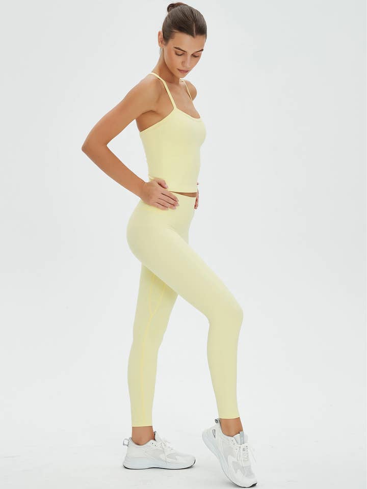 Mantra Active - Wholesale Activewear Set - Women's - Vesper Halter Neck Sports Bra & Leggings Activewear Set 10