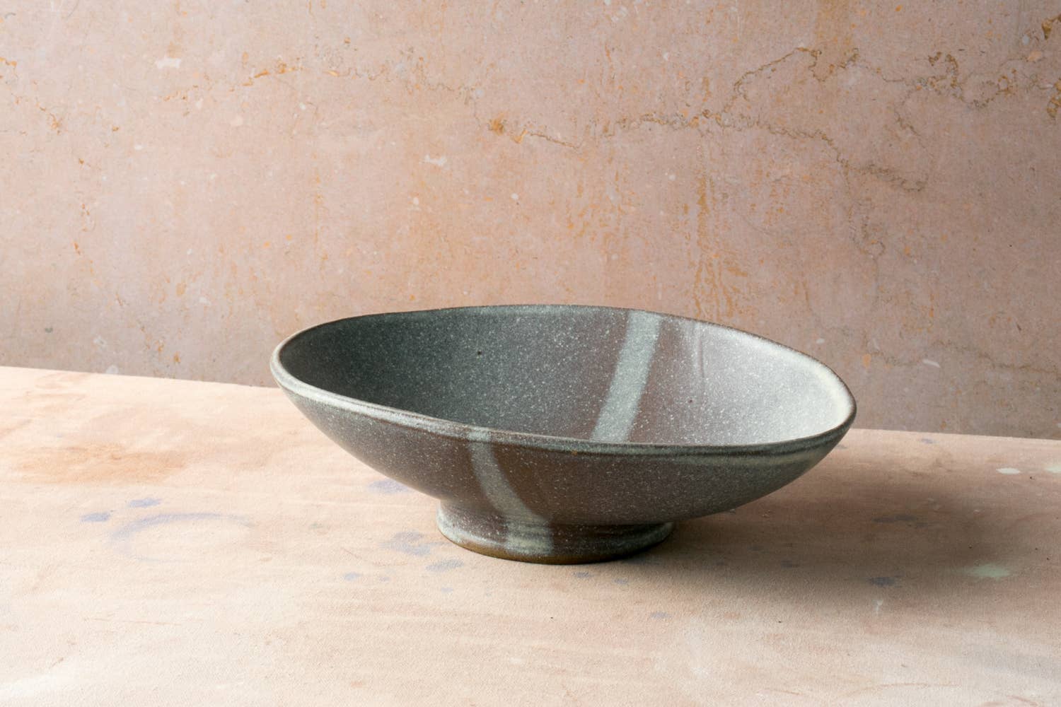 Settle Ceramics - Wholesale Serve Bowl - Footed Oval Server0