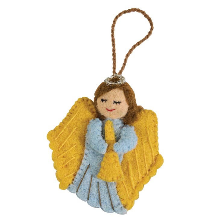 Angel Felt Ornament for wholesale by Split P