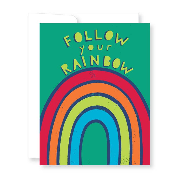 Encouragez - Suivez votre arc-en-ciel pour la vente par GreatArrow Graphics