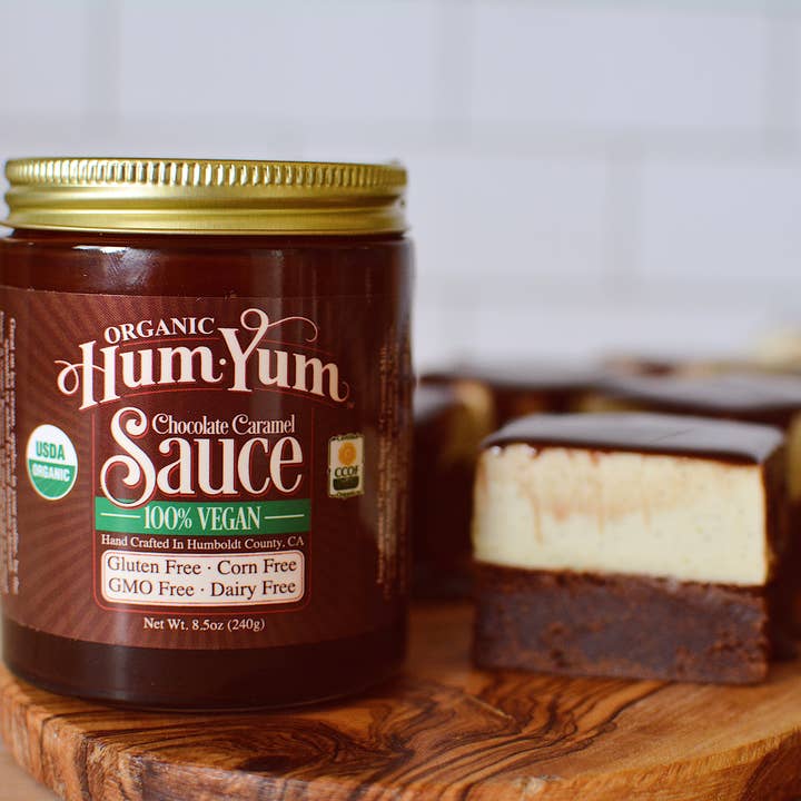 HumYum - Wholesale Hot Fudge/Chocolate Spread - Organic Vegan Chocolate Sauce1