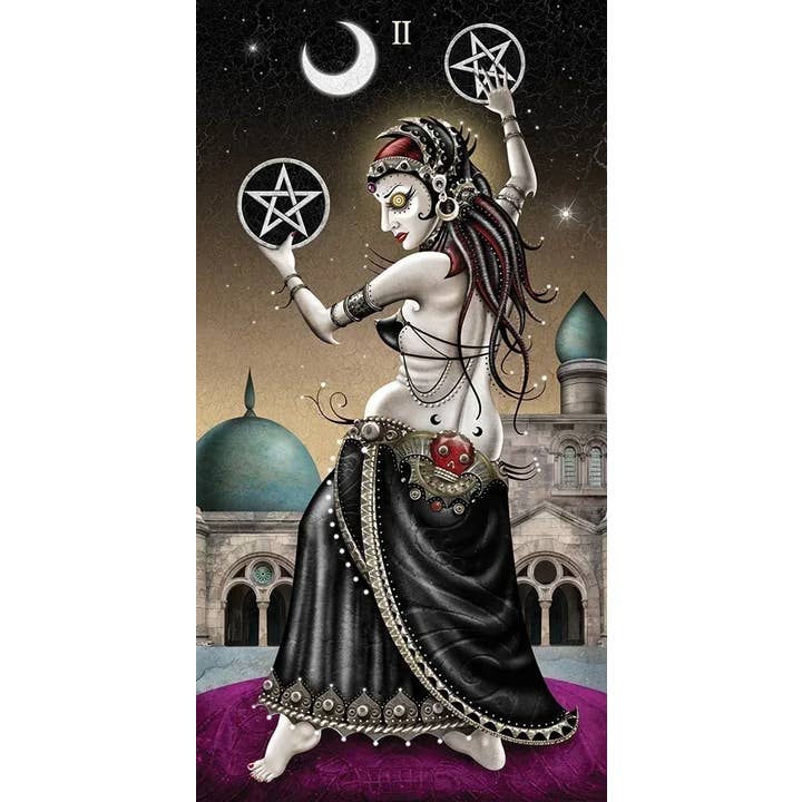 U.S. Games Systems Inc. – Cartas de tarô por atacado – Desviante Moon Tarot Edição sem Bordas7