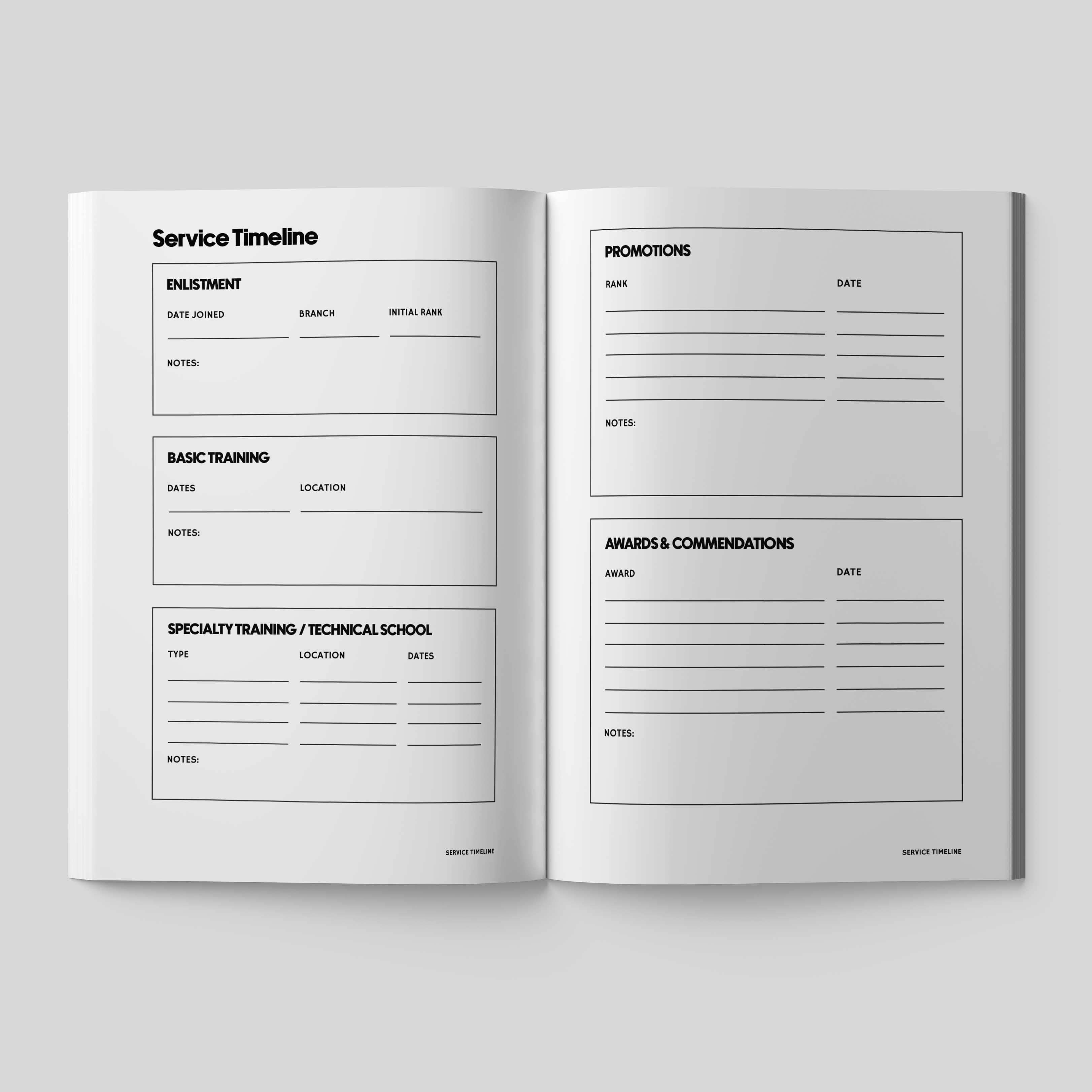 Timeside - Wholesale Journal/Diary - Share Your Story Veteran – A Guided Journal for U.S. Veterans3