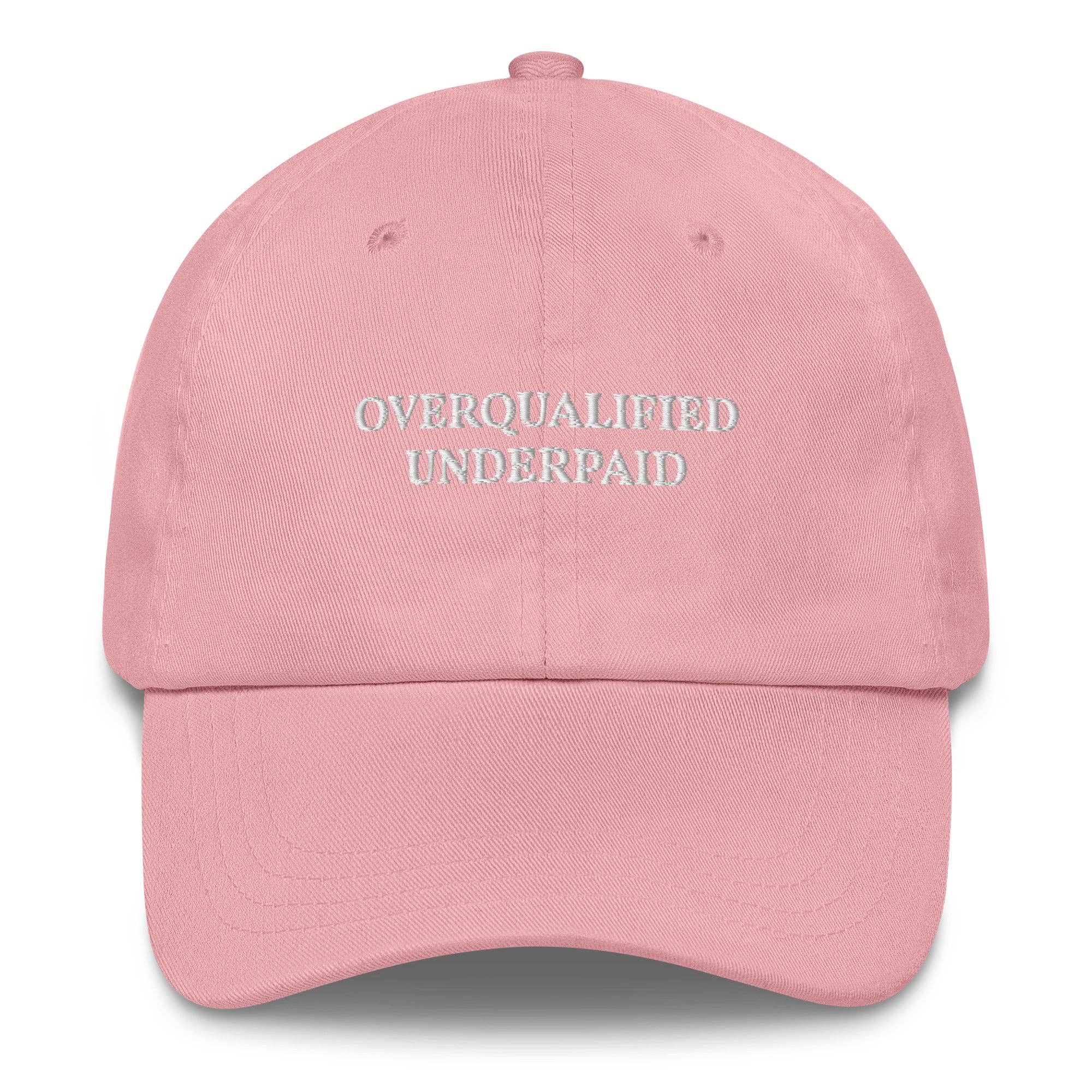 The Refined Spirit - Wholesale Baseball Cap - Unisex - Overqualified Underpaid - Cap1