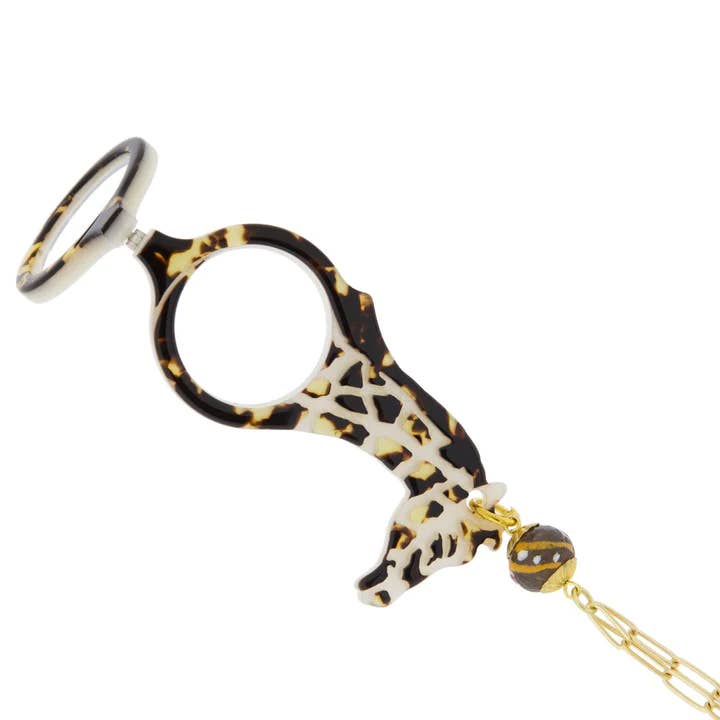 Flippanlook – wholesale Locket necklace – Pendant-Glasses Giraffe
