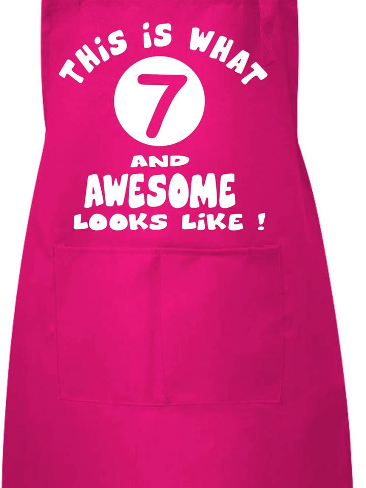 7e verjaardagscadeau bakken kookschort voor wholesale door Print4U