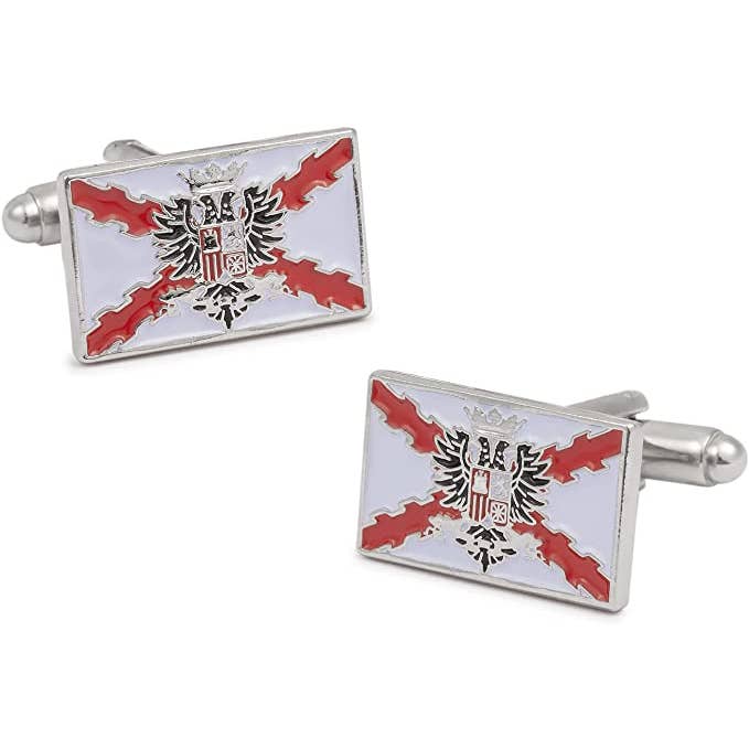 Boutons de manchette de chemise drapeau des tiers des Flandres pour la vente par Beclosetoyou