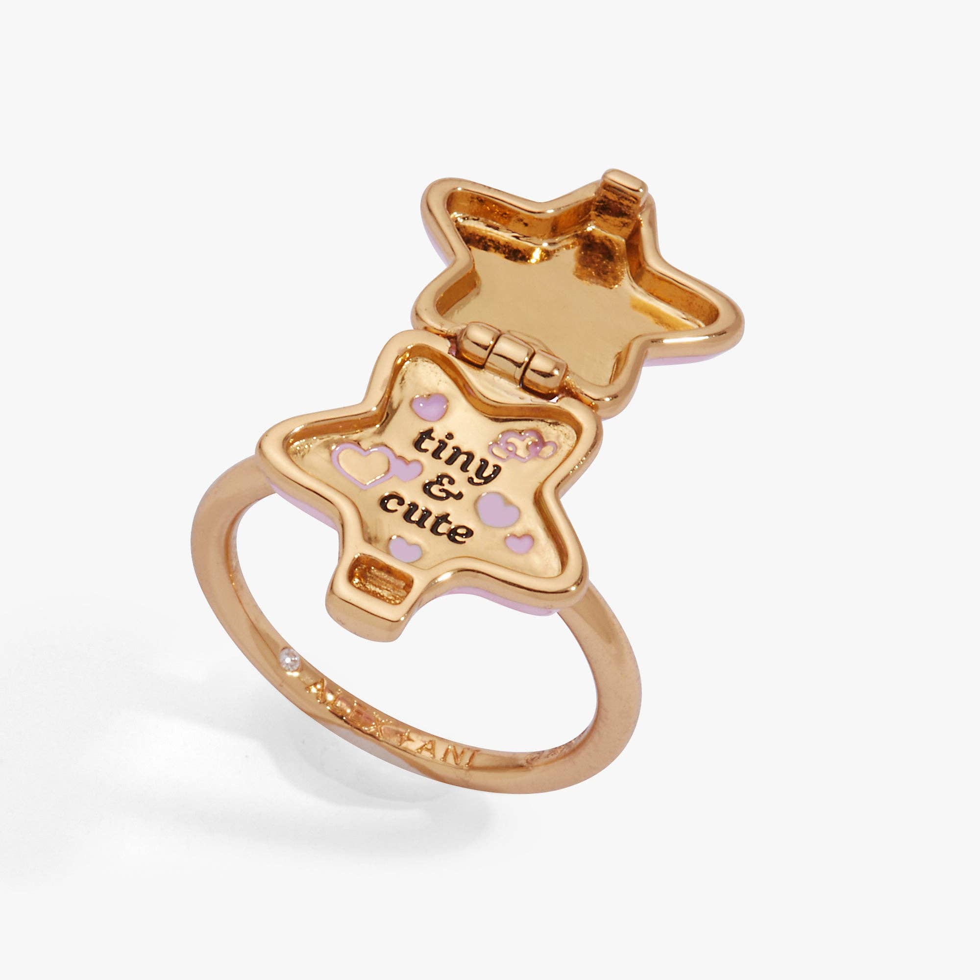 Alex and Ani - Wholesale Band/Stacked Ring - Polly Pocket™ Locket Ring1