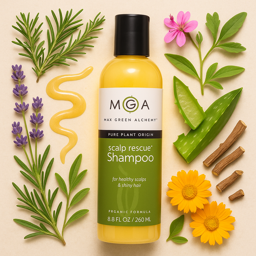 Max Green Alchemy - Wholesale Hair Shampoo - Scalp Rescue Shampoo Regular Size 6-pack (8.8 Fl Oz Ea)2