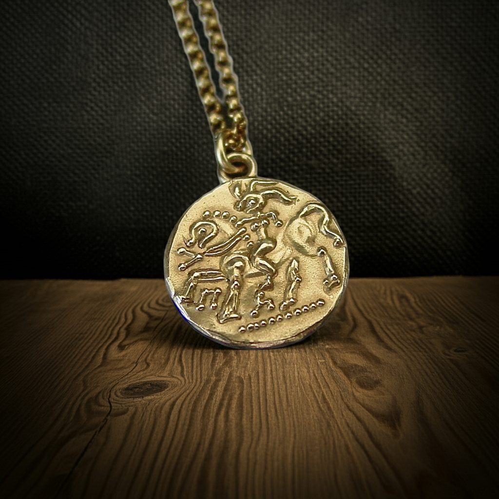 Vis a Vis Jewelry - Wholesale Halskettinghanger - Rhiannon Keltische muntenketting - Gallische godin Epona6