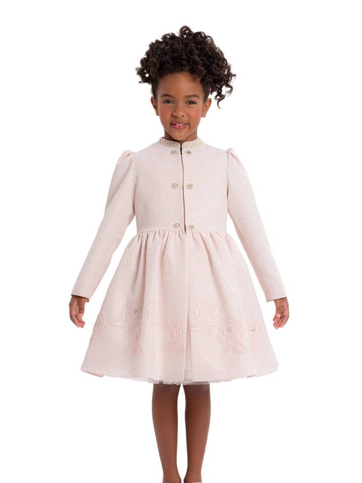 Pulvermädchen-Set mit Kaftan-Jacke 3-7 Jahre 34315pr für den Großhandel von Pamina Kids