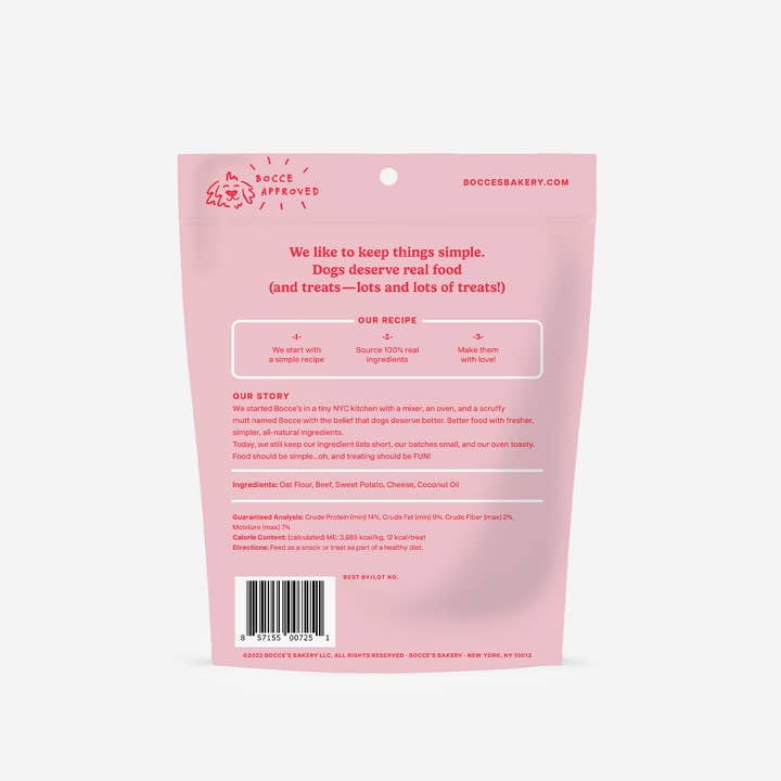 Bocce's Bakery - Wholesale Pet Treats - Dog - Burgers & Fries Biscuits1