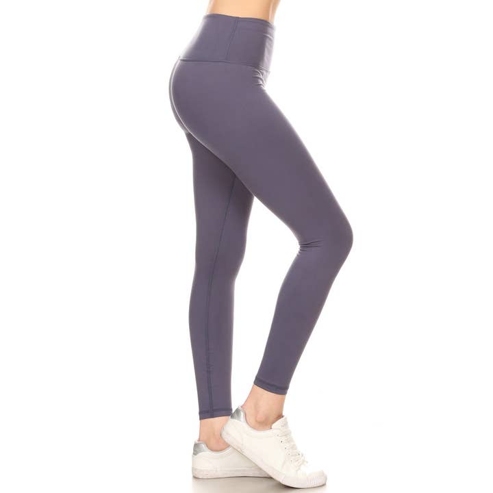 Leggings Depot – wholesale Sport-/loungeleggings – Dam – Activewear Leggings med hög midja - Dold innerficka7