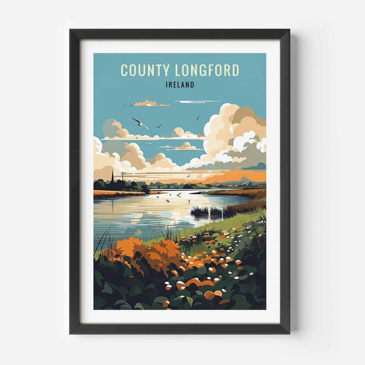 Longford Print A4 för wholesale av Breeze & Bubbles