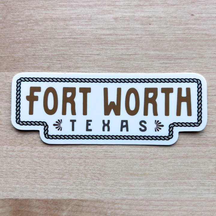 The Sticker Box | Texas Inspired Stickers & Magnets – Großhandel Aufkleber – Fort Worth Texas-Aufkleber, Cowboy-Souvenir, Western-Texas-Liebhaber7