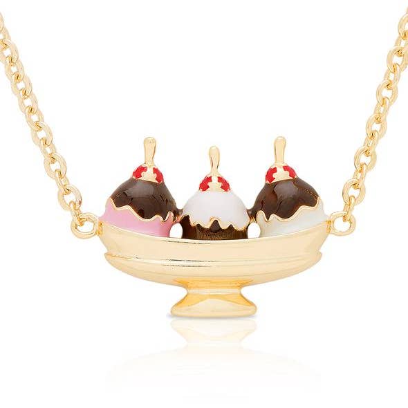 Glass Sundae Halsband för wholesale av Lily Nily