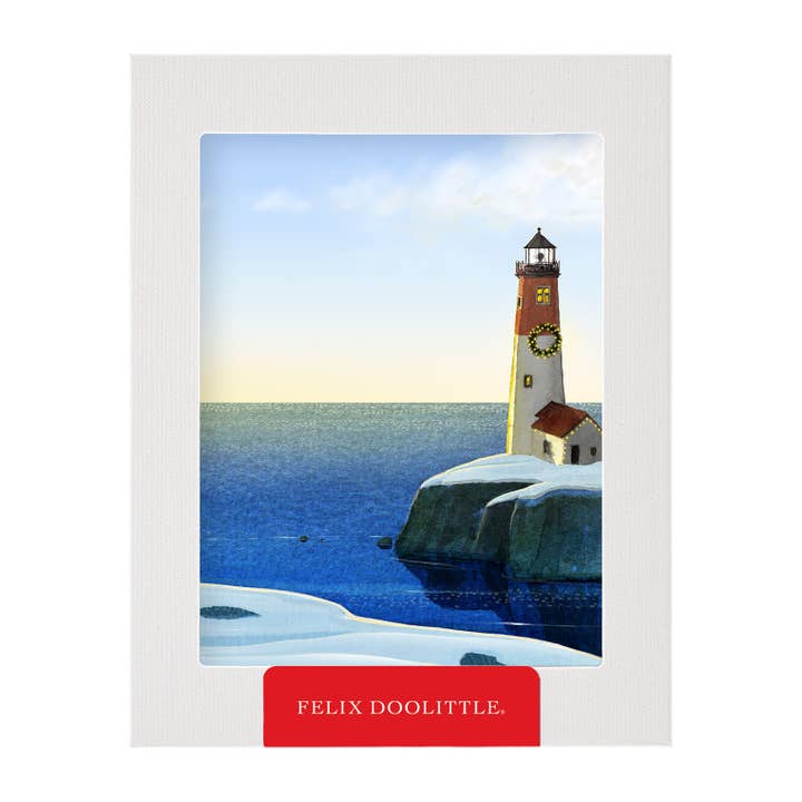 Coastal Christmas - Tarjetas navideñas en caja para venta al por mayor de Felix Doolittle