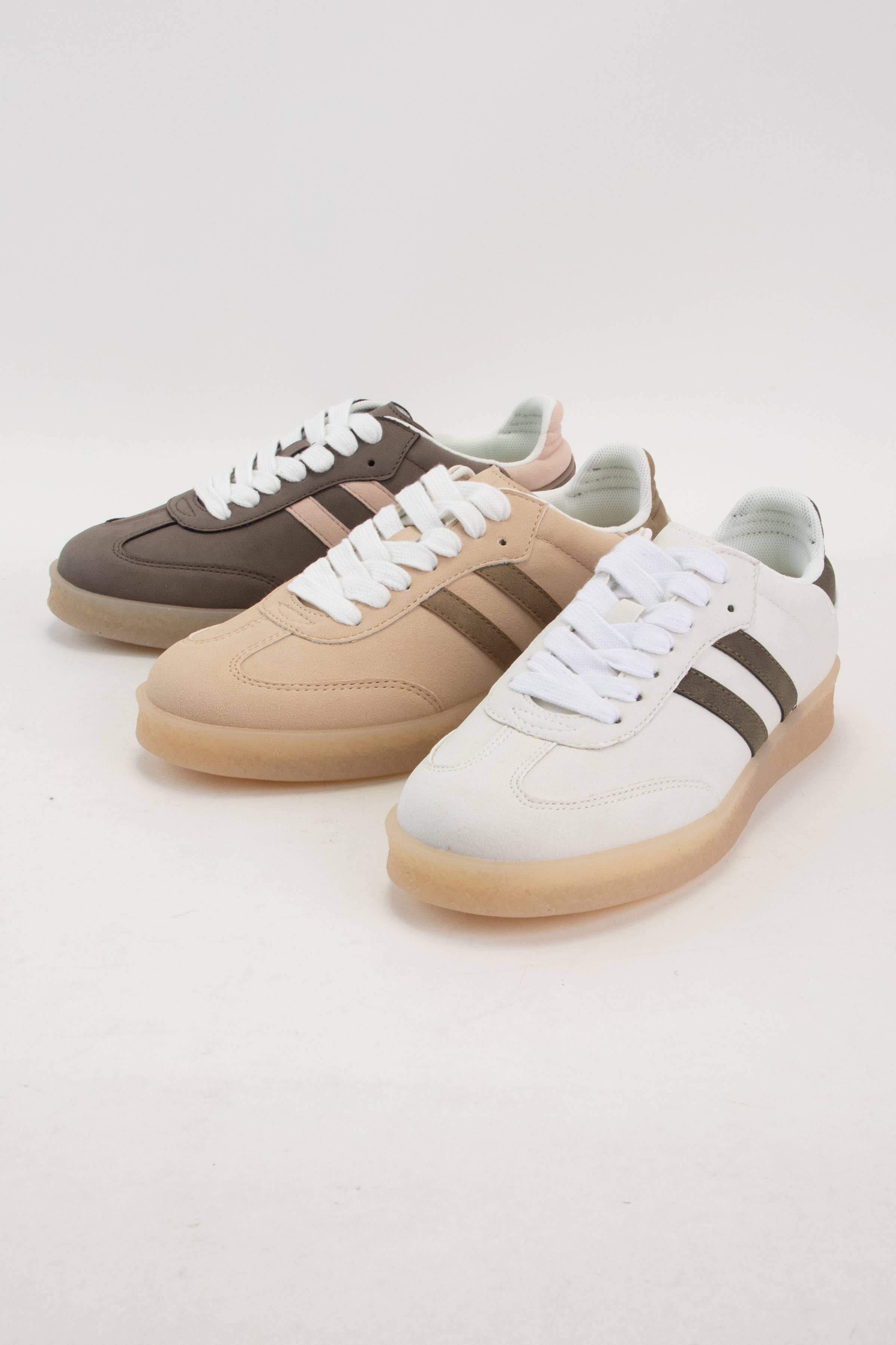 CCOCCI – Engroshandel Lifestyle sneaker - Dame – UGETILBUD CHRISTI DOBBELT STRIBET DESIGN SNEAKERS20