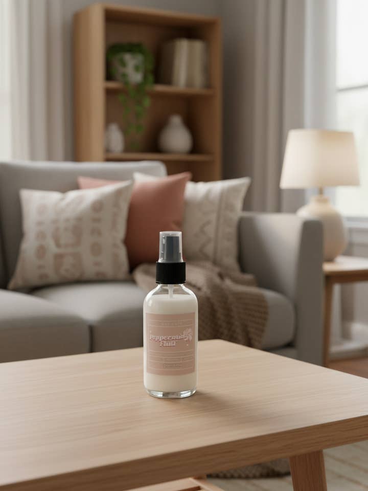 Spray de Ambiente de Hortelã-Pimenta Fluff por atacado de Que Cute