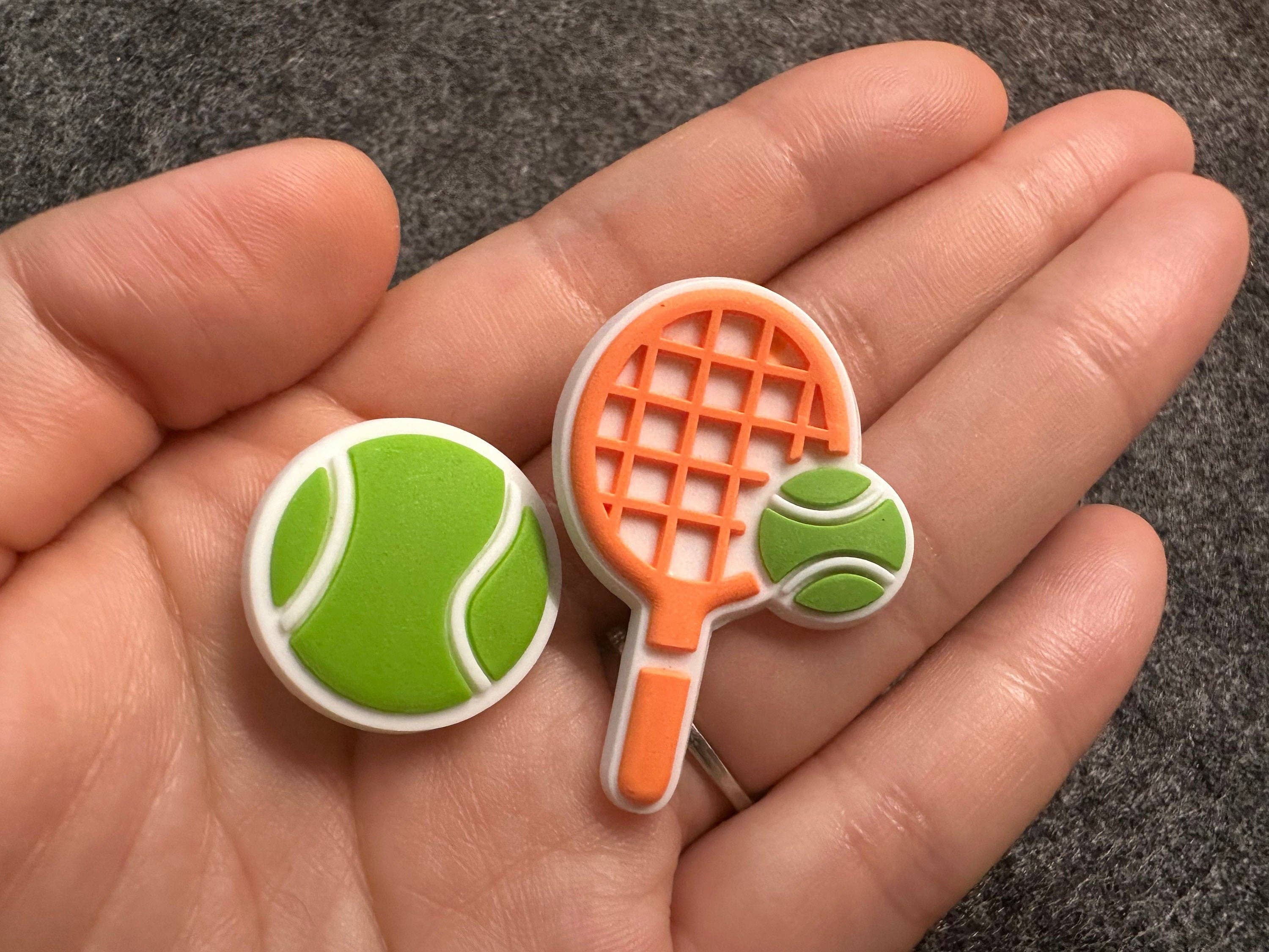 JuliesDecal – Acessórios de calçado por atacado – Escolha o seu próprio tema de bolas, exercício simples, atletismo, encantos de sapato desportivo3