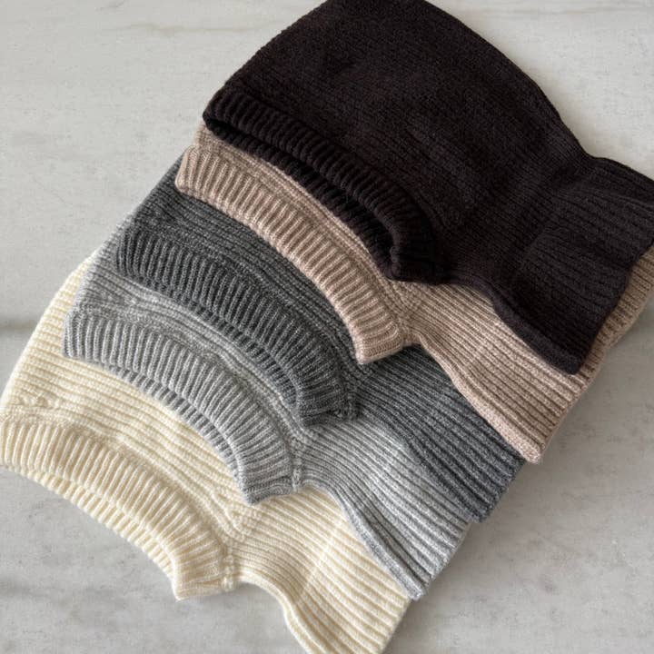 Billy Bamboo - Wholesale Balaclava - Women's - CHUNKY RIB FUZZY BALACLAVA - beginning of Jan10