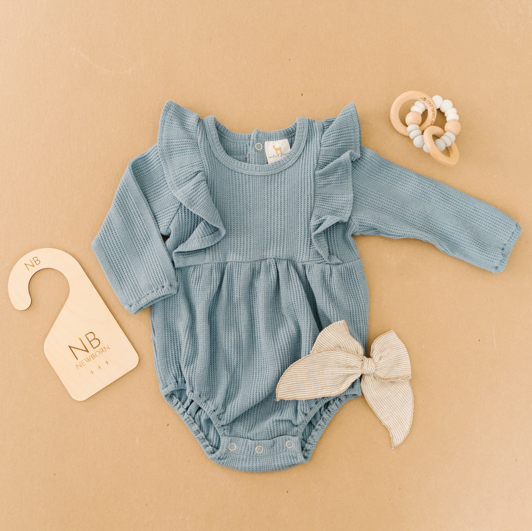 Goldie Letter Company - Wholesale Clothes Hangers - Wooden Baby Closet Dividers1