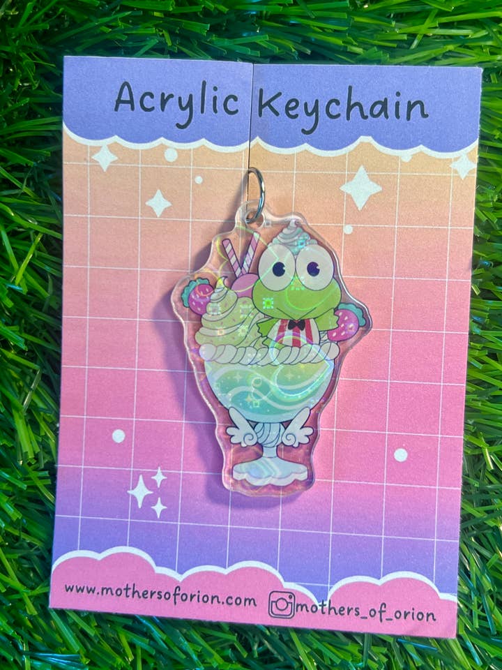 Sanrio Desserts Keychain KEROPPI for wholesale by Mothers Of Orion