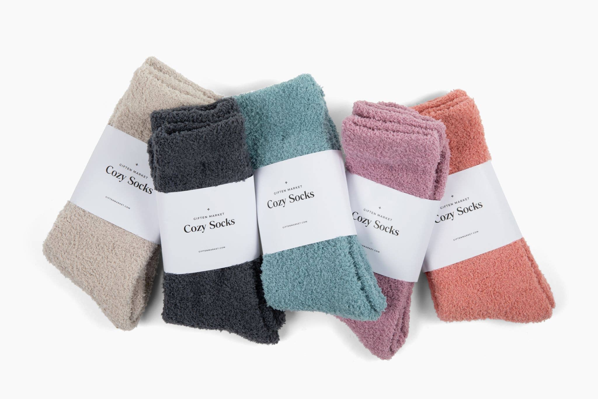 Giften Market - Wholesale Socks - Women's - Cozy Cloud Socks - Charcoal - Warm & Soft - Women’s Gift11
