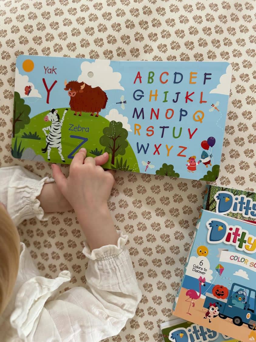 Ditty Bird - Wholesale Baby & Toddler Book (0-2) - Fun Alphabet | ABC Song | Ditty Bird Baby Sound Book USB-C8