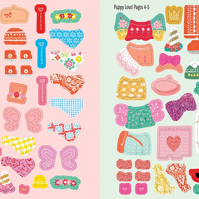 Sourcebooks - Wholesale Sticker - Kids & Baby - My Big Sticker Dress-Up: Cutie Patooties3