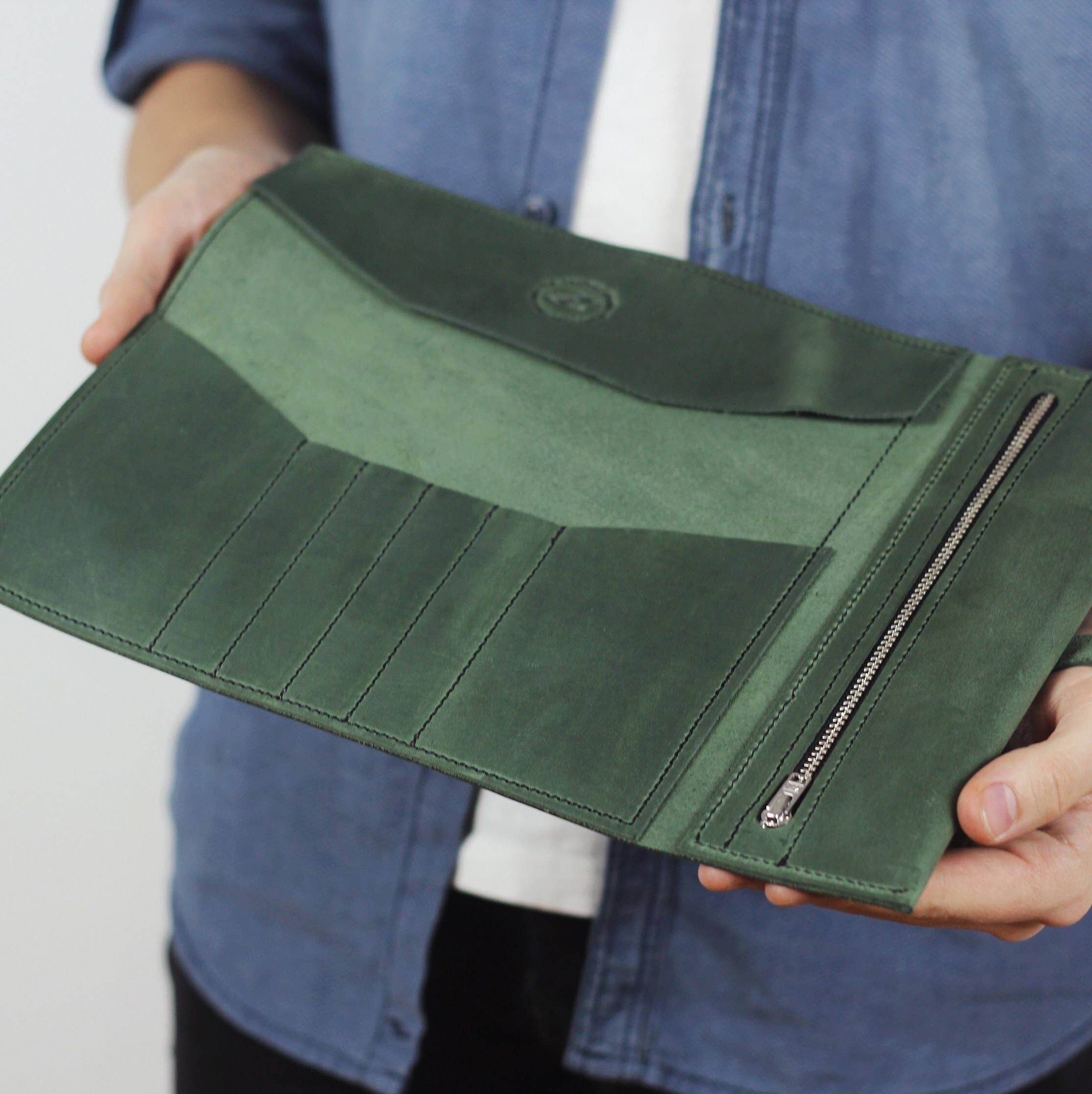 Pol Leather Studio – wholesale Pencil case/pouch – Paintbrush Roll Case Of Leather8