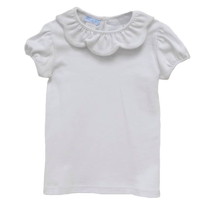 Vive La Fete - Wholesale T-Shirt - Kids - Knit Short Puffy Sleeve Girls Tee Shirt