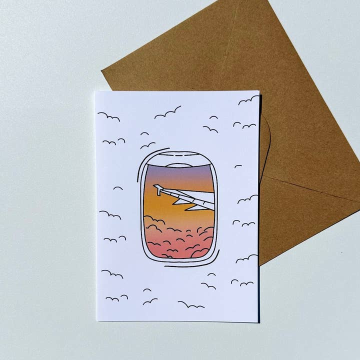 S'envoler | Carte de vœux pour la vente par This is Taliah