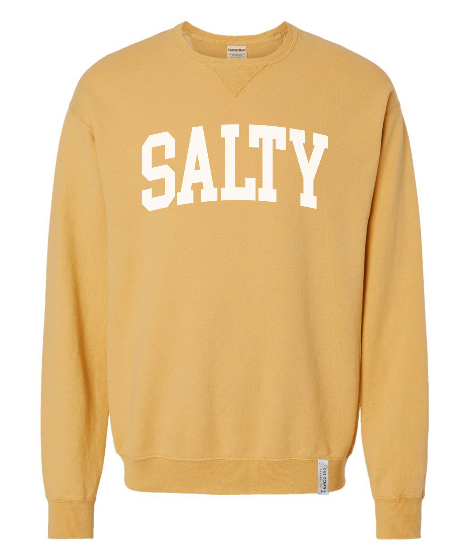 One Ocean Apparel Co.. - Wholesale Graphic Sweatshirt - Unisex - SALTY Crewneck - CUSTOM COLORS0